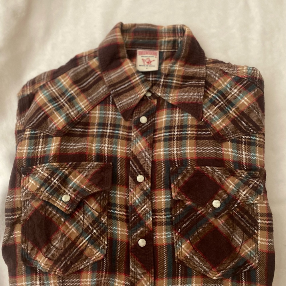 True Religion Long Sleeve Button up